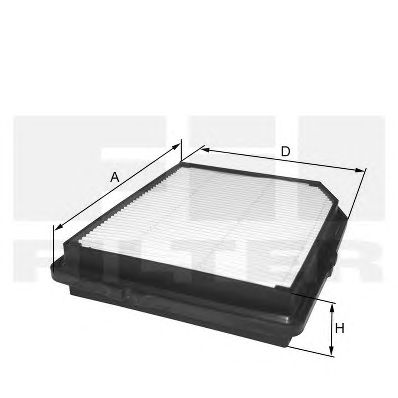 FIL FILTER hp5011 -  Воздушный фильтр